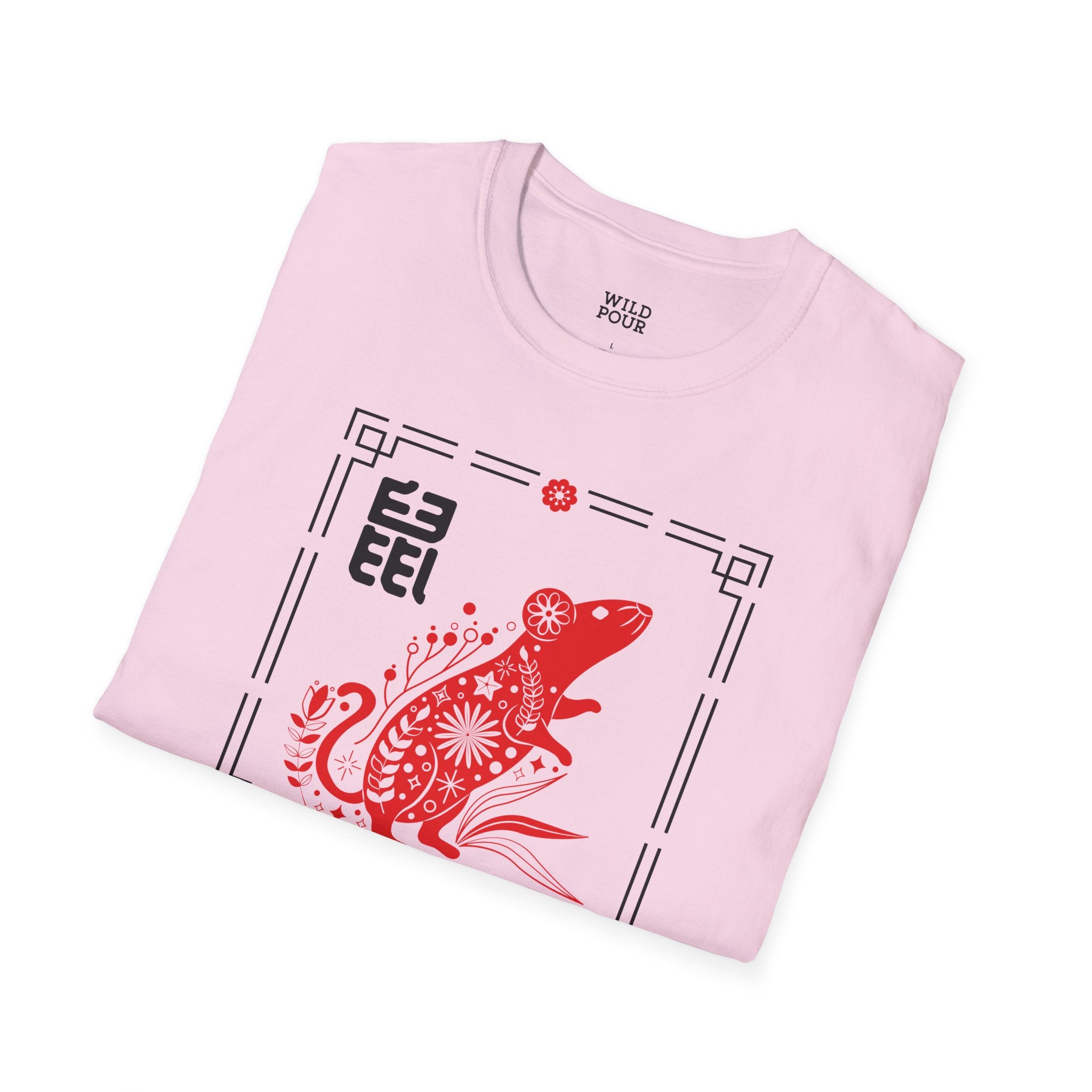 Year of the Rat, Lunar New Year Tee-Adult Tees-Wild Pour