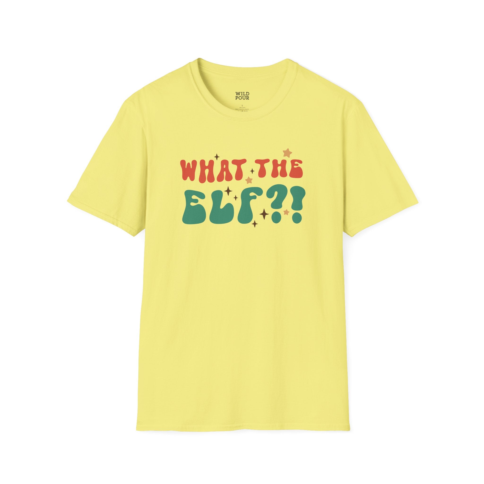 What the Elf?! Tee-Adult Tees-Wild Pour