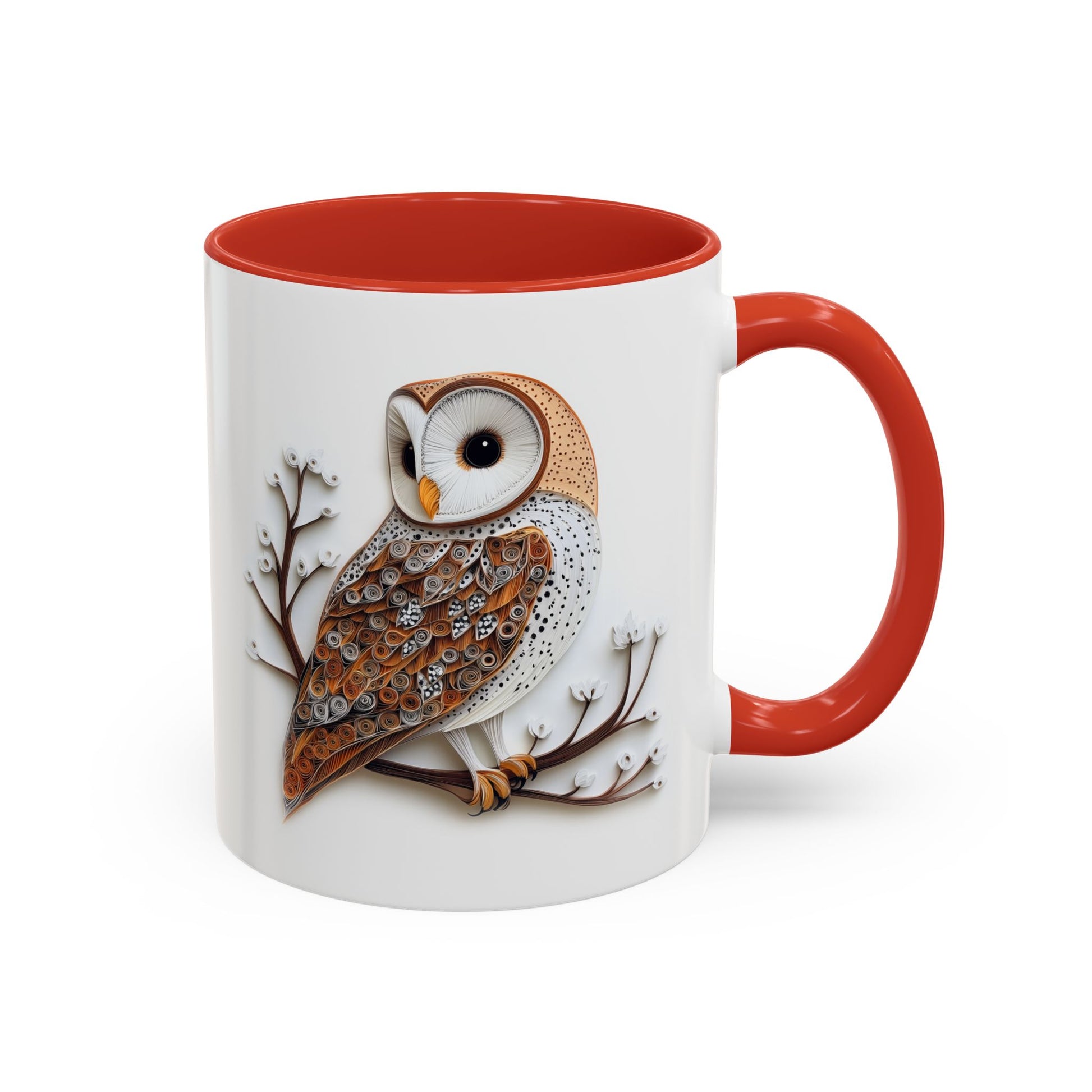 Spotted Barn Owl Mug