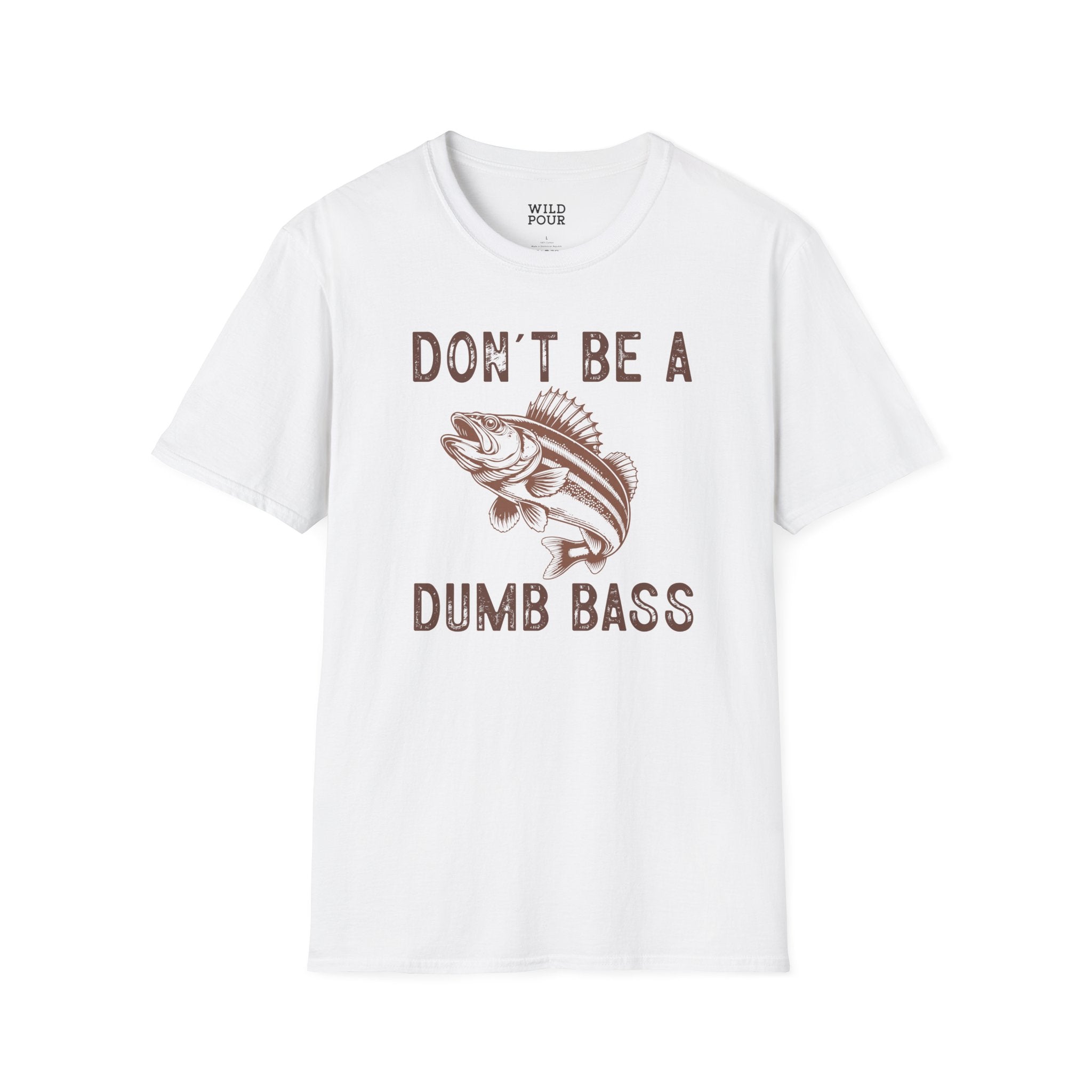 Don't Be a Dumb Bass Tee-Adult Tees-Wild Pour