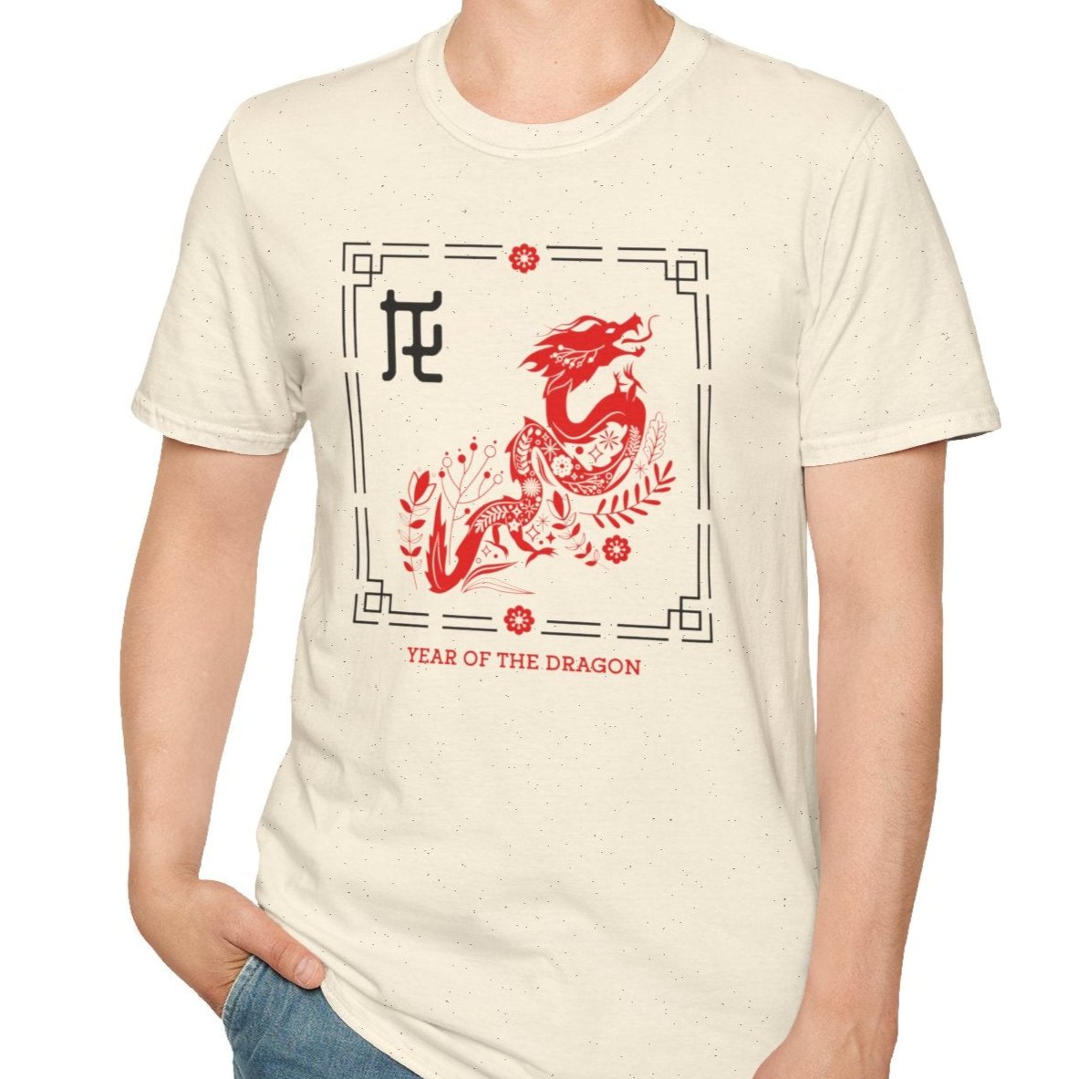 Year of the Dragon, Lunar New Year Tee-Adult Tees-Wild Pour