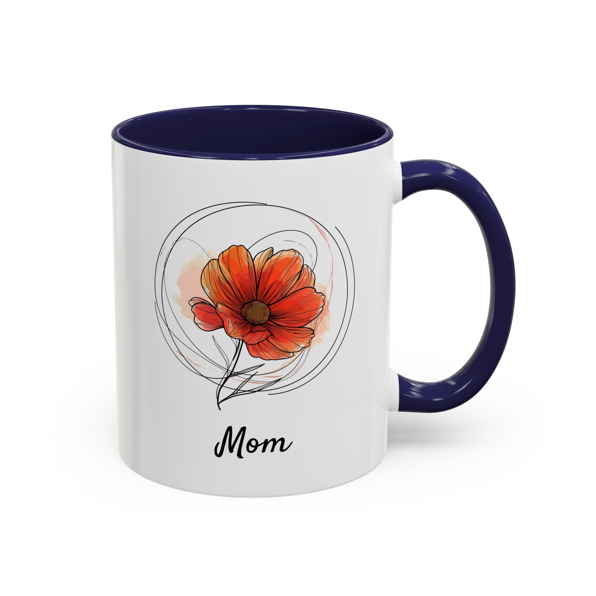 October Marigold, Personalized Birth Month Mug-Mug-Wild Pour