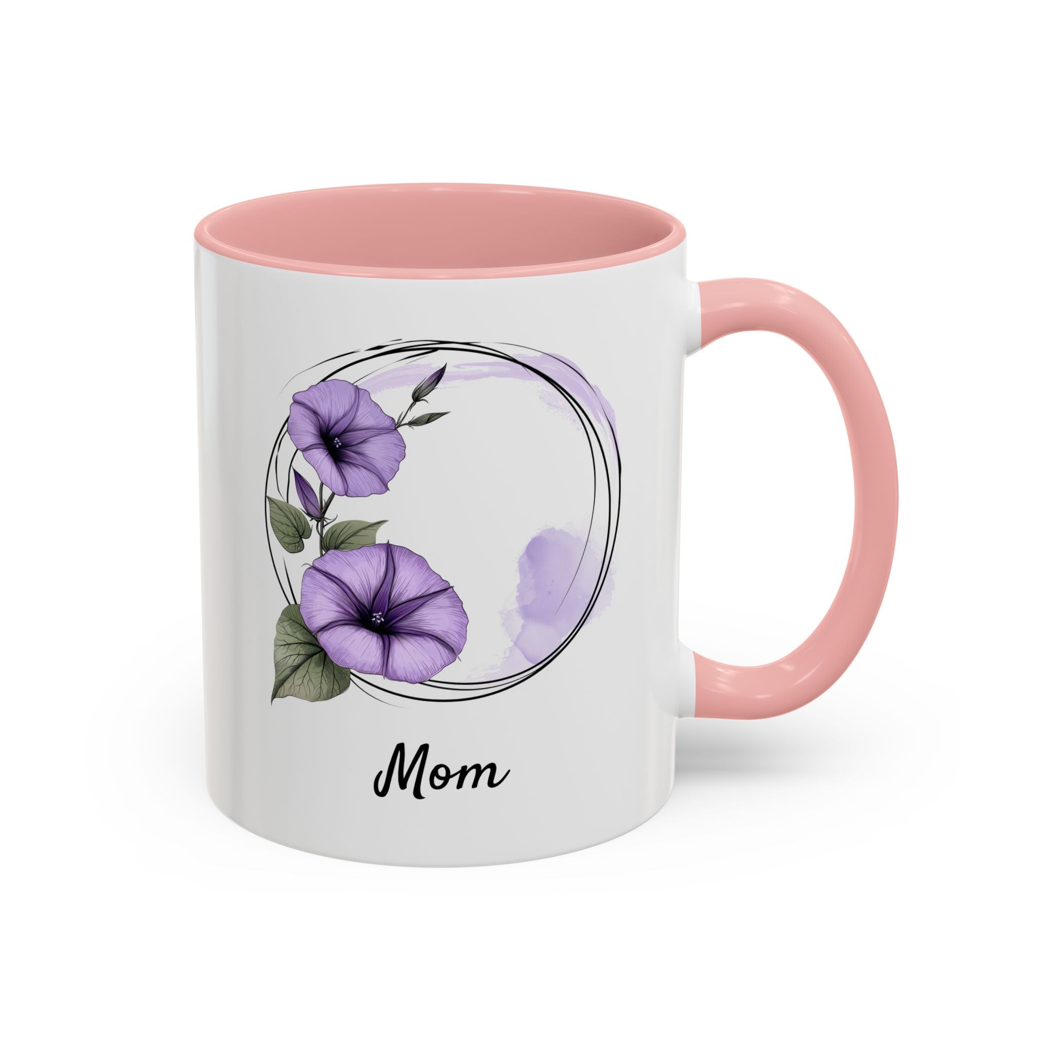 September Morning Glory, Personalized Birth Month Mug-Mug-Wild Pour