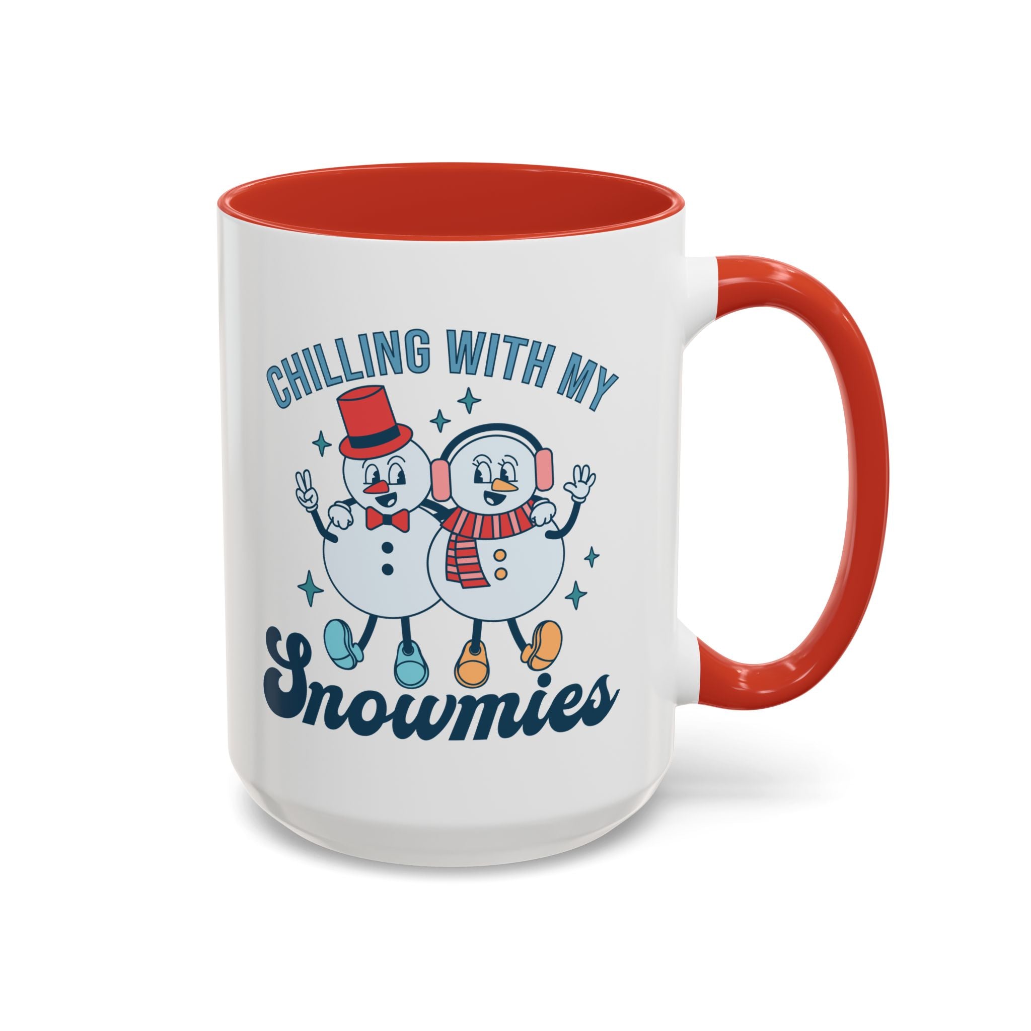 Chilling With My Snowmies Mug-Mug-Wild Pour