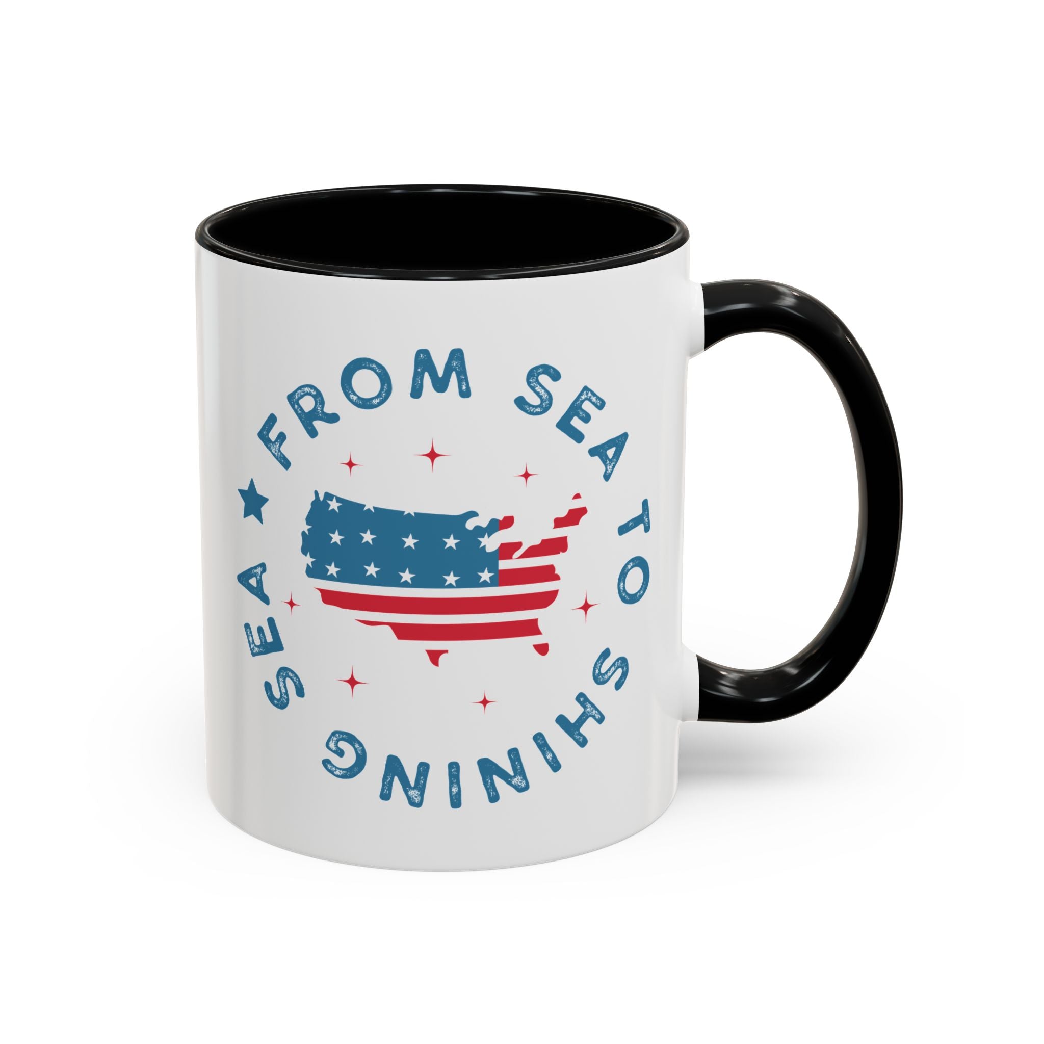 From Sea to Shining Sea, USA Mug