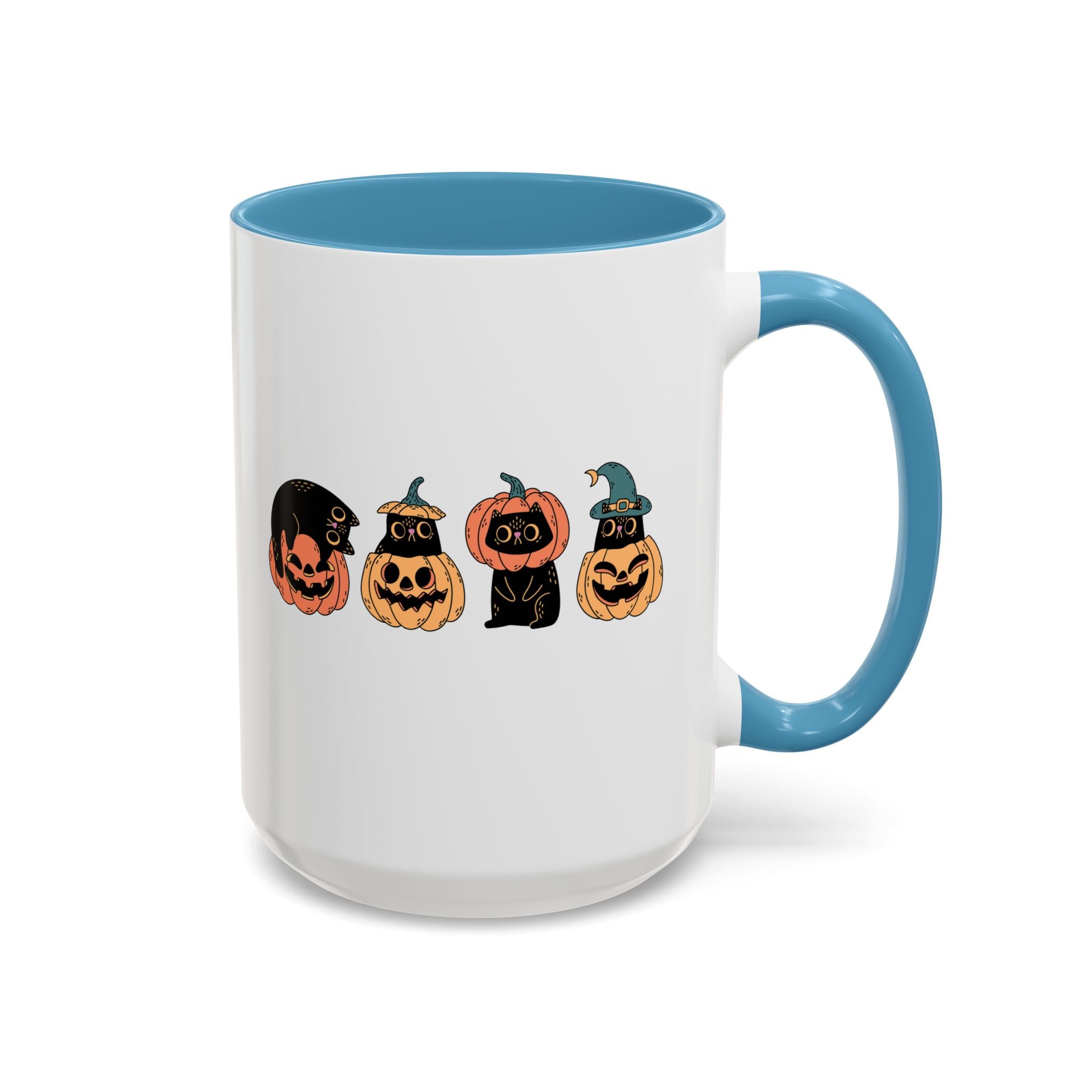 Black Cats and Pumpkins Mug-Mug-Wild Pour