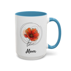 October Marigold, Personalized Birth Month Mug-Mug-Wild Pour