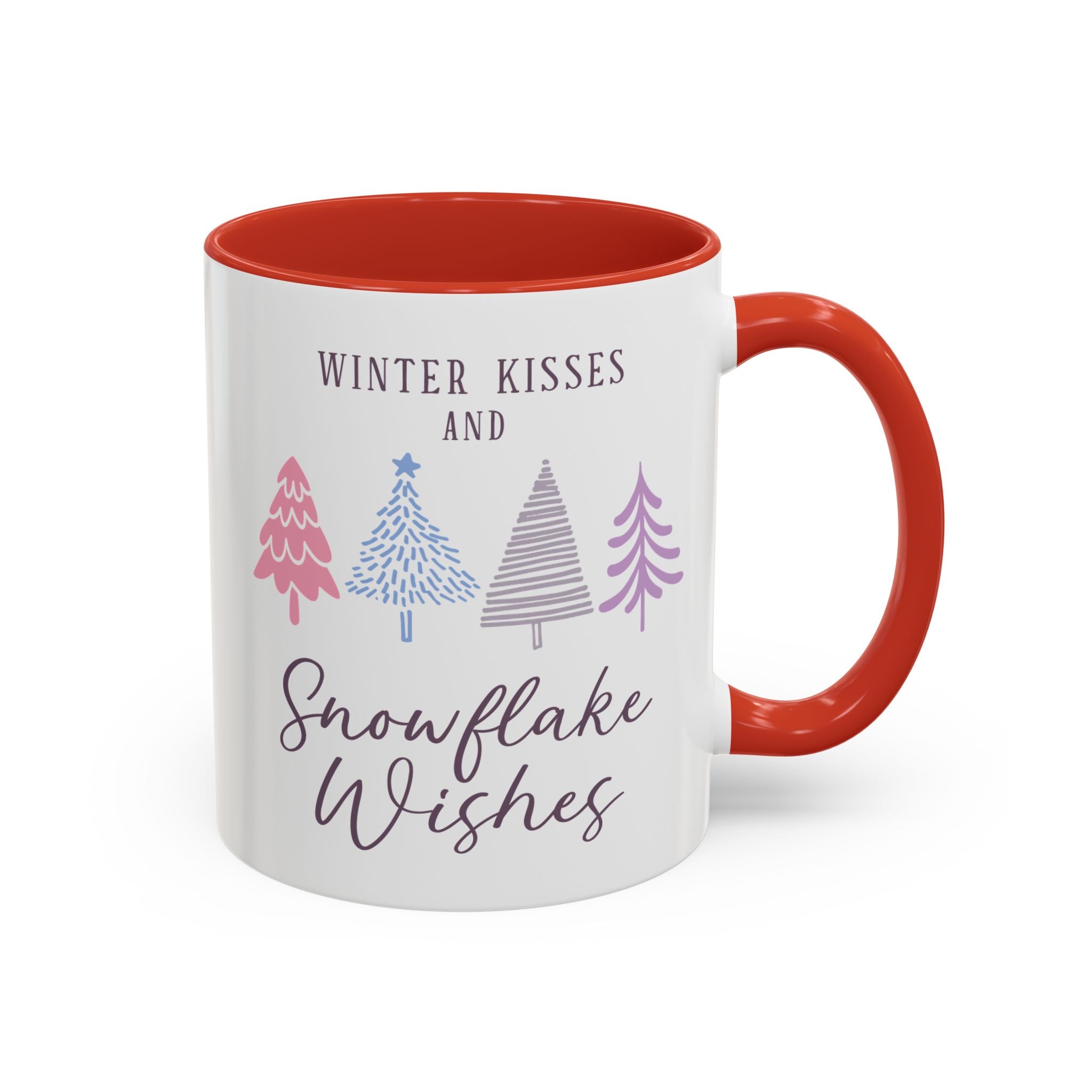 Winter Kisses and Snowflake Wishes Mug-Mug-Wild Pour