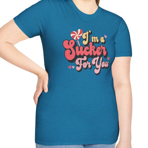 I'm a Sucker for You, Valentine's Day Lollipop | T-Shirt - Ultra-soft and super comfy, our premium midweight unisex sweatshirts are perfect for any season.