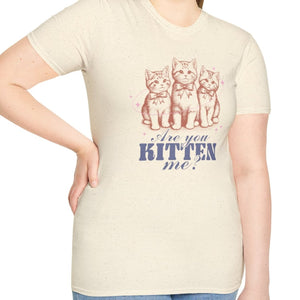 Are You Kitten Me? Cat Tee-Adult Tees-Wild Pour