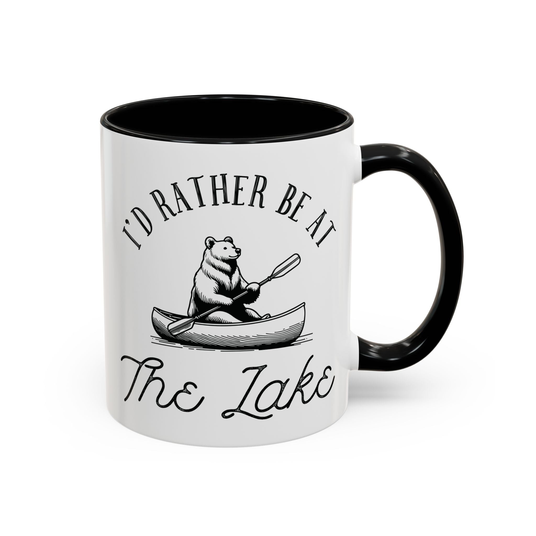 I'd Rather Be At The Lake, Summer Bear Mug