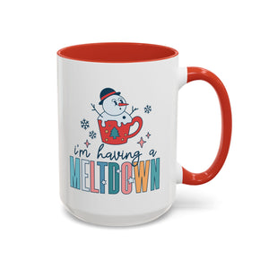 I'm Having a Meltdown, Snowman Mug-Mug-Wild Pour