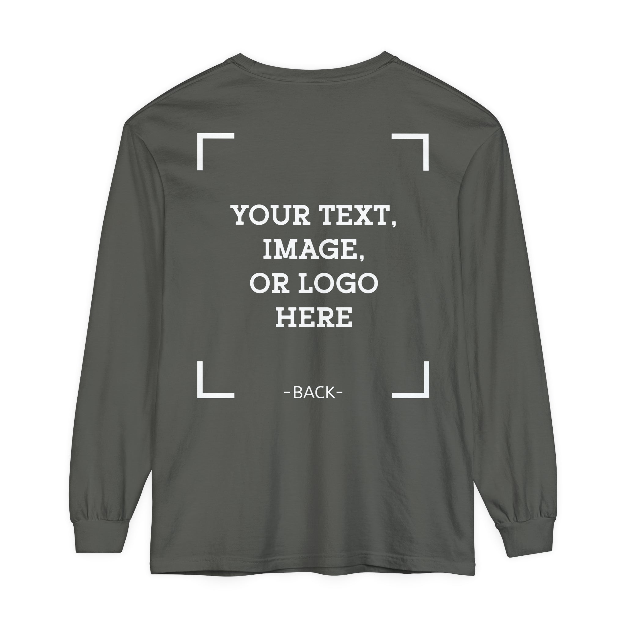 Personalized Long Sleeve Shirt with Custom Print