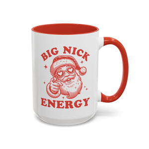 Big Nick Energy, Funny Santa Mug-Mug-Wild Pour