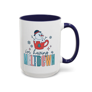 I'm Having a Meltdown, Snowman Mug-Mug-Wild Pour