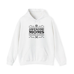 Awesome Moms Explore Dungeons & Slay Dragons, D&D Hoodie-Hoodie-Wild Pour