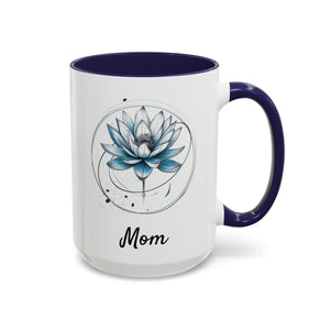 July Waterlily, Personalized Birth Month Mug-Mug-Wild Pour