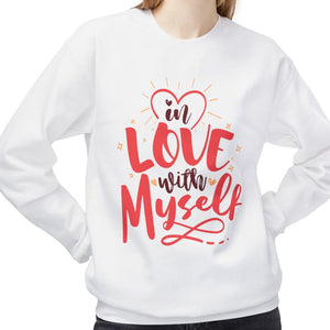 In Love With Myself, Anti-Valentine's Day Sweatshirt - Ultra-soft and super comfy, our premium midweight unisex sweatshirts are perfect for any season.