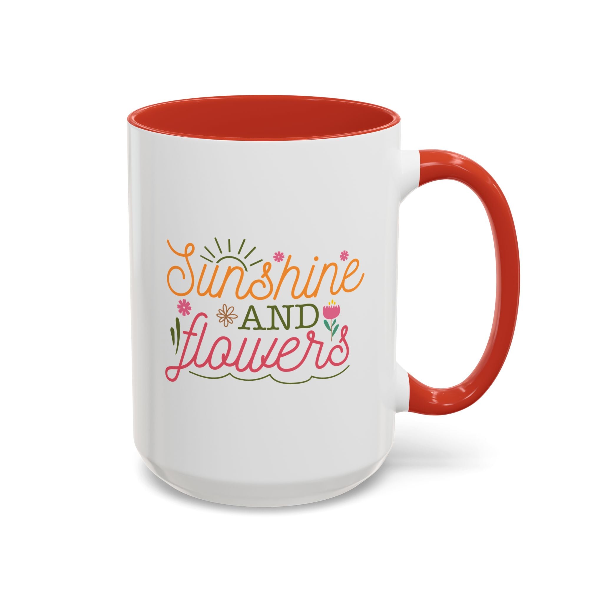 Sunshine and Flowers Mug-Mug-Wild Pour