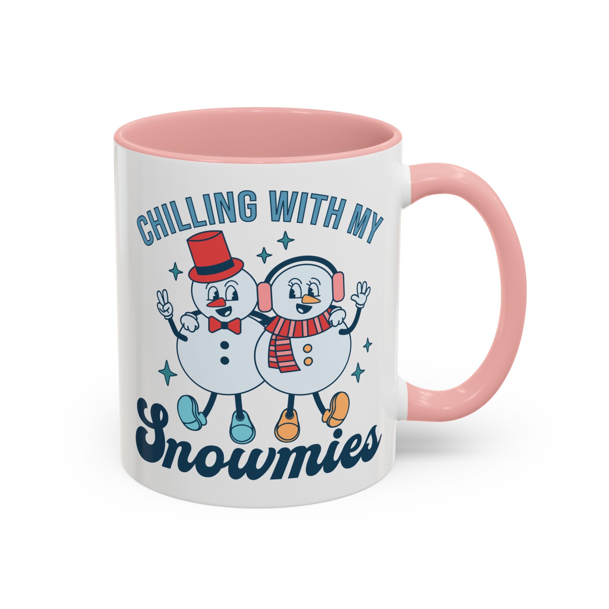 Chilling With My Snowmies Mug-Mug-Wild Pour