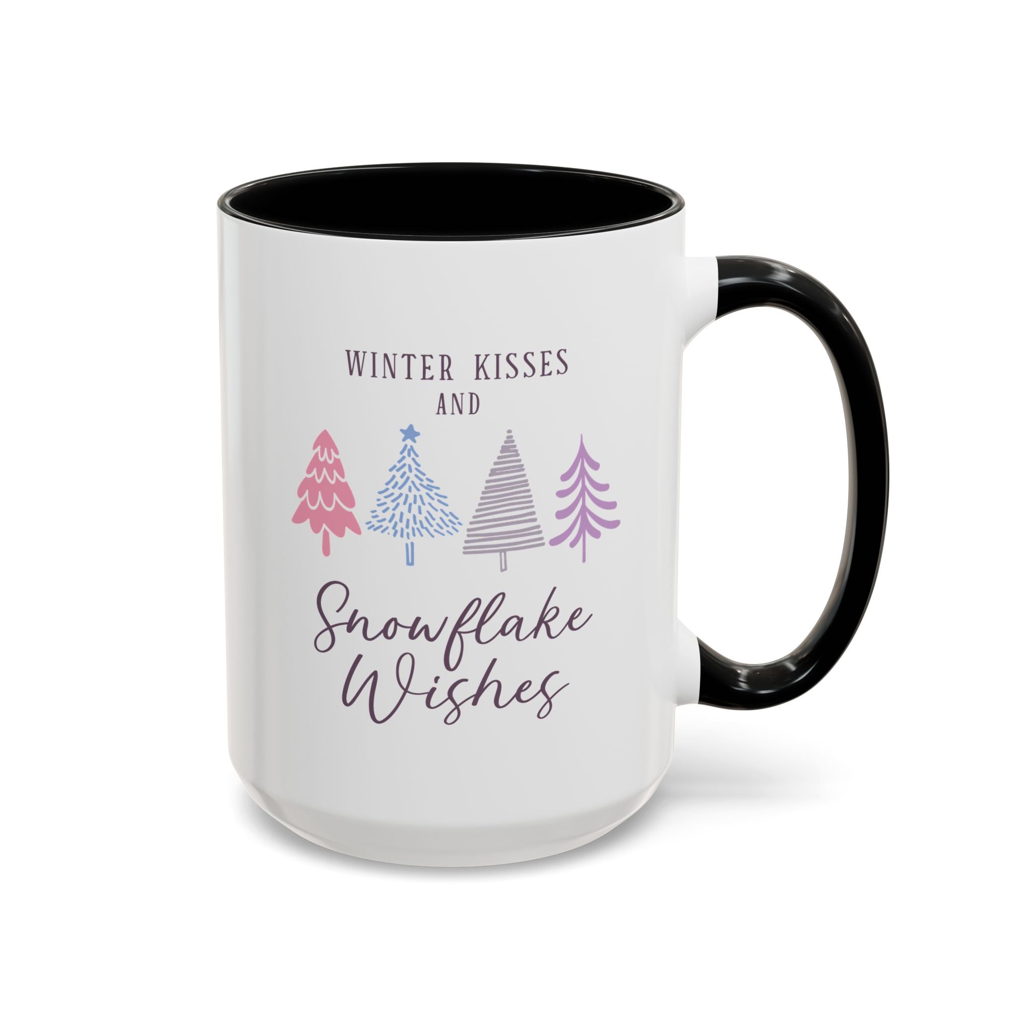 Winter Kisses and Snowflake Wishes Mug-Mug-Wild Pour