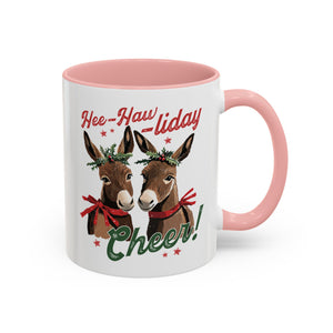 Hee-Haw-liday Holiday Cheer, Christmas Farm Animals Donkey Mug-Mug-Wild Pour