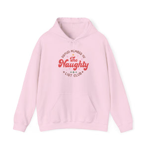 Proud Member of the Naughty List Club Hoodie-Hoodie-Wild Pour