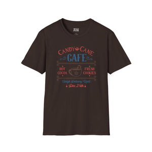 Candy Cane Cafe Tee-Adult Tees-Wild Pour