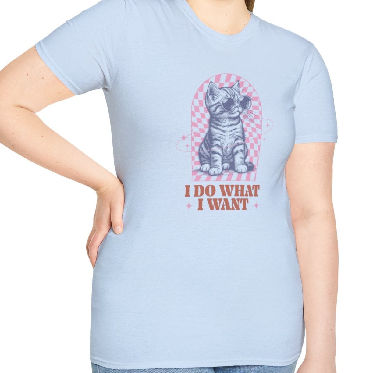 I Do What I Want, Cat Tee-Adult Tees-Wild Pour