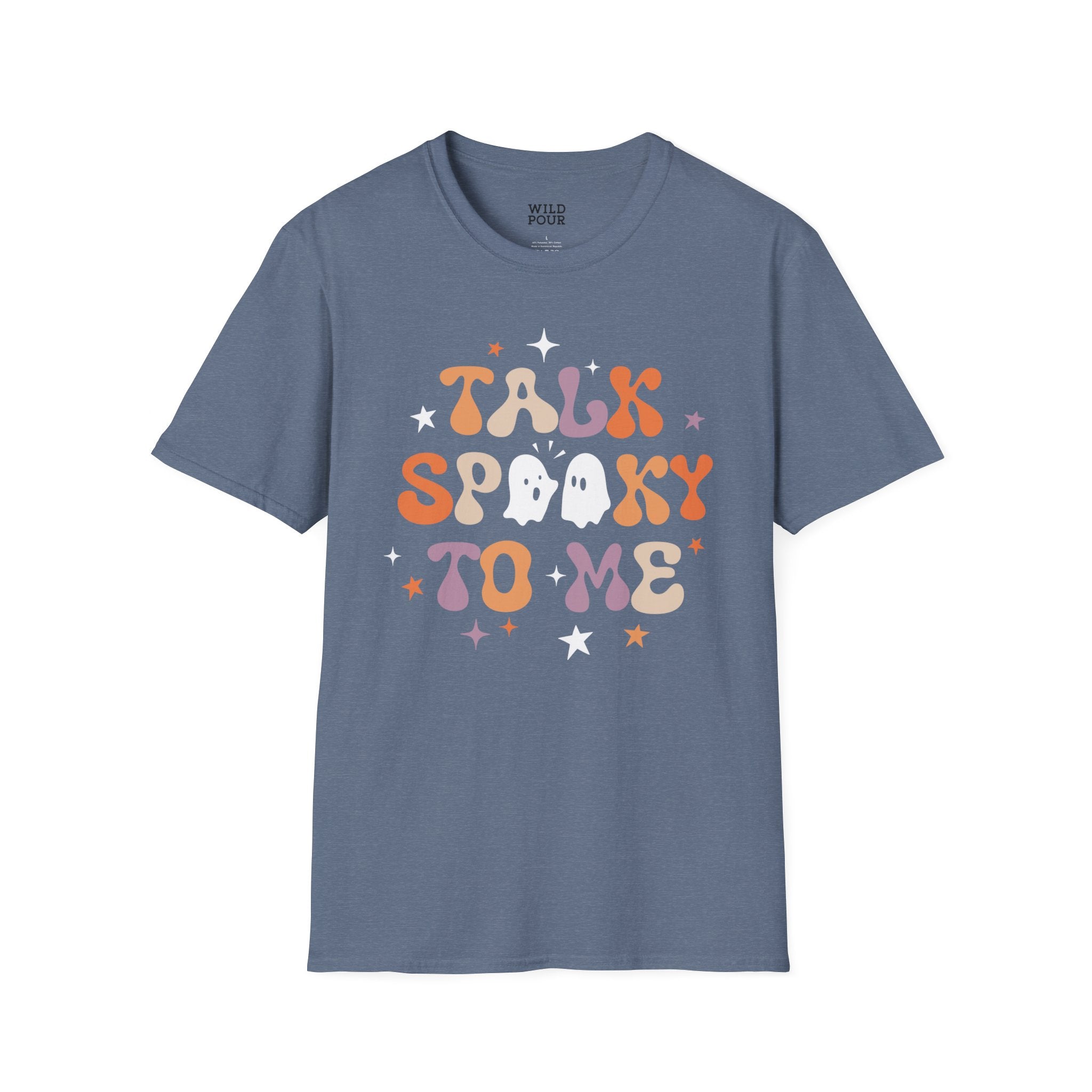 Talk Spooky to Me Tee-Adult Tees-Wild Pour