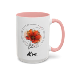 October Marigold, Personalized Birth Month Mug-Mug-Wild Pour