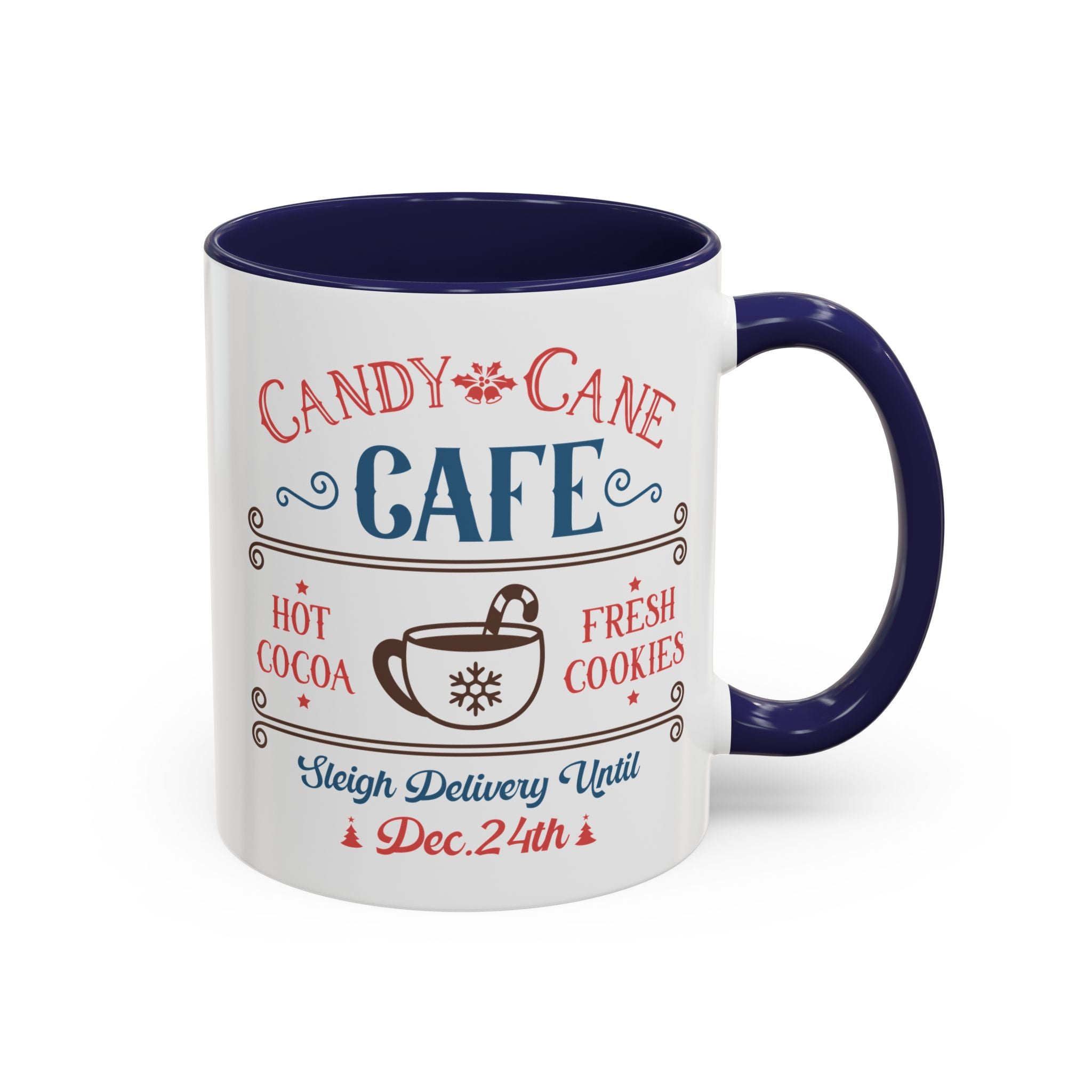 Candy Cane Cafe Mug-Mug-Wild Pour