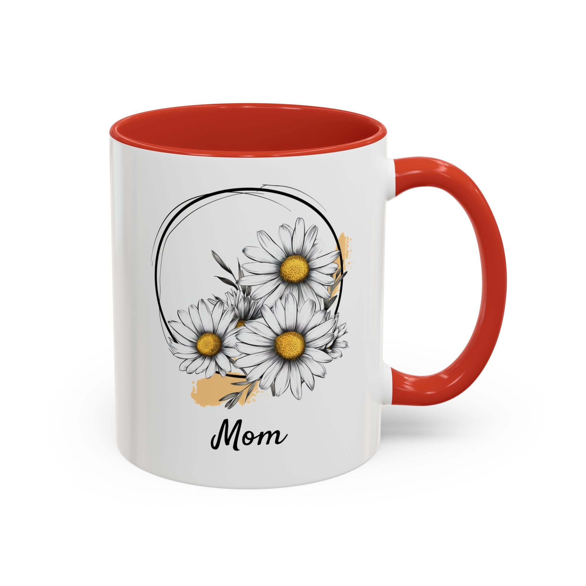 April Daisy, Personalized Birth Month Mug-Mug-Wild Pour