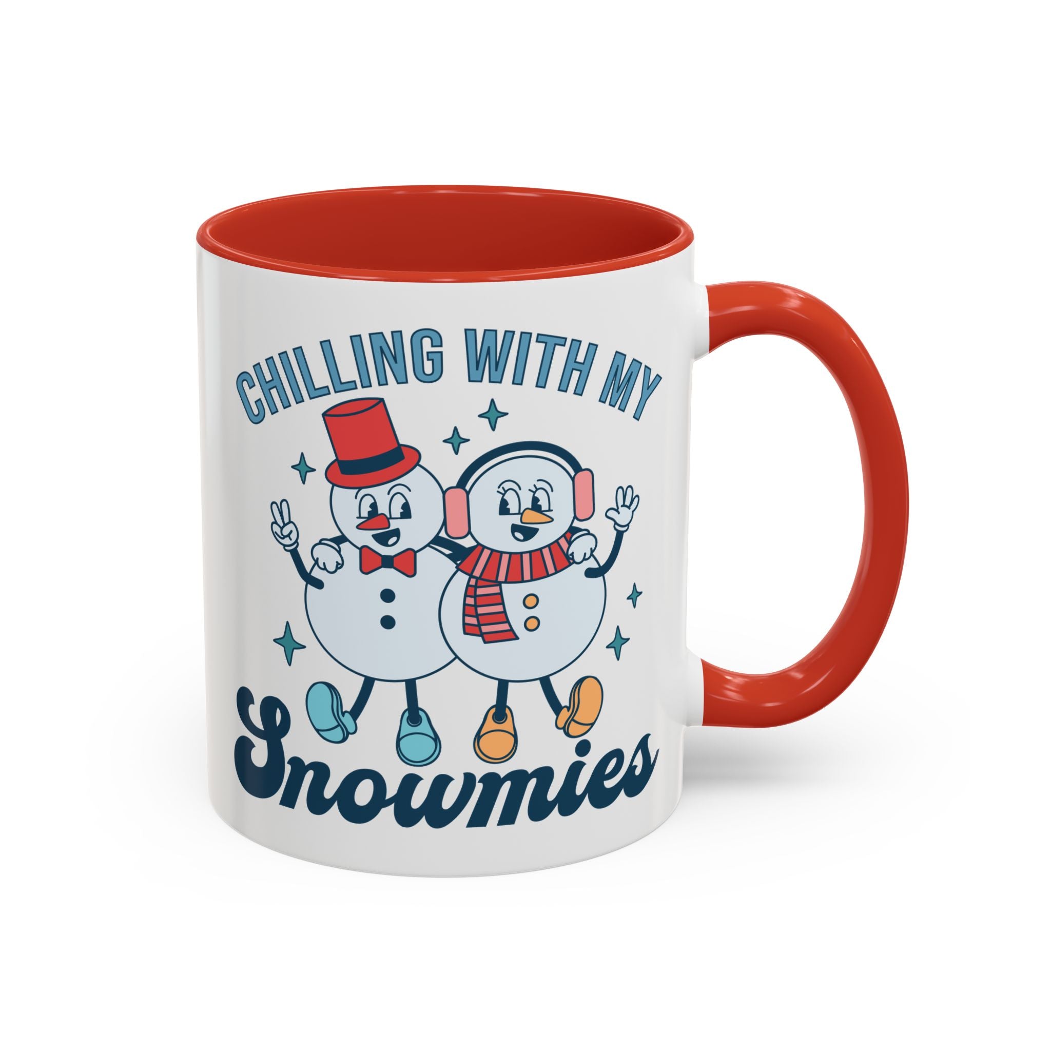 Chilling With My Snowmies Mug-Mug-Wild Pour