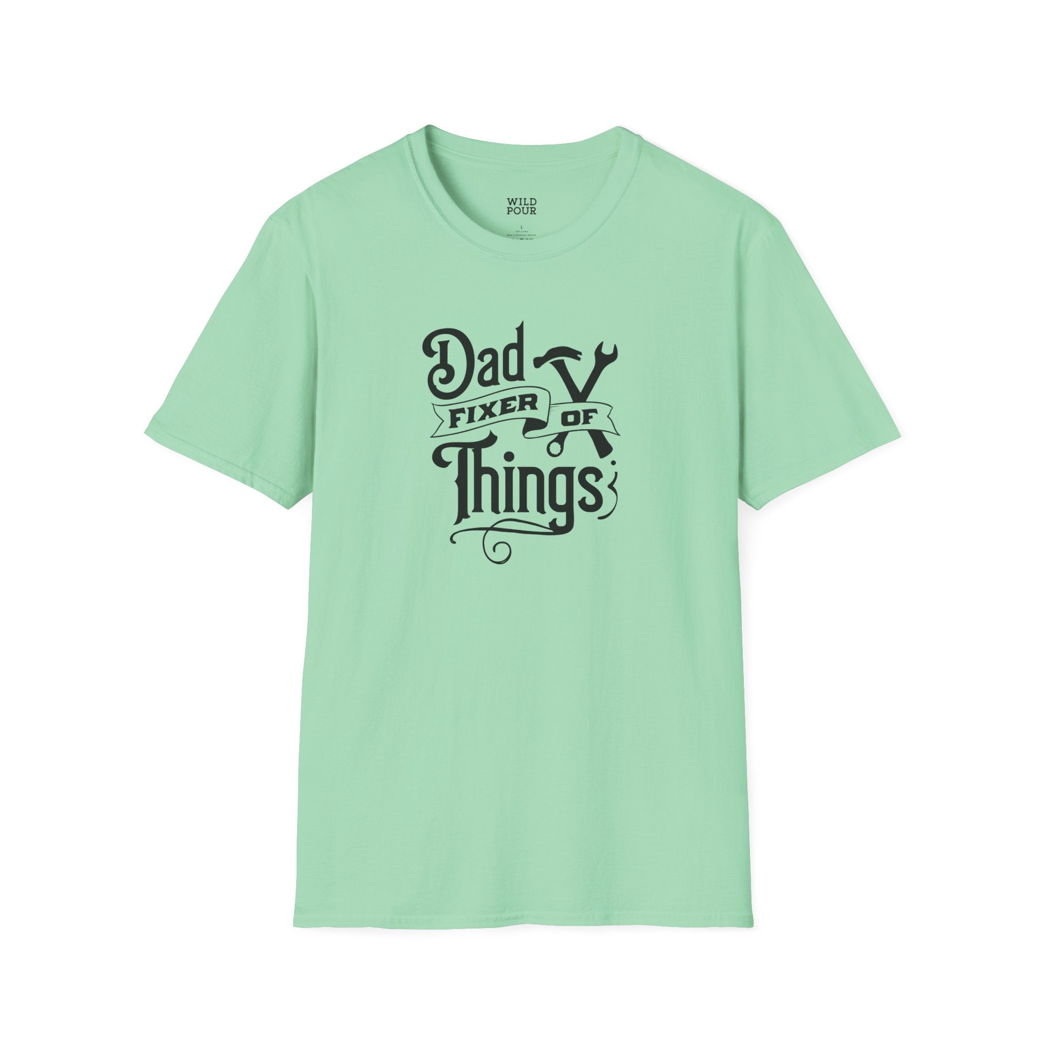 Dad, Fixer of Things Tee-Adult Tees-Wild Pour