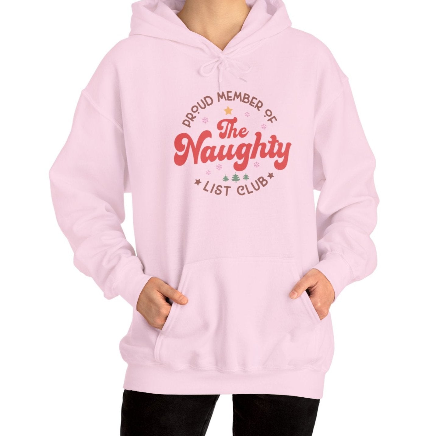 Proud Member of the Naughty List Club Hoodie-Hoodie-Wild Pour