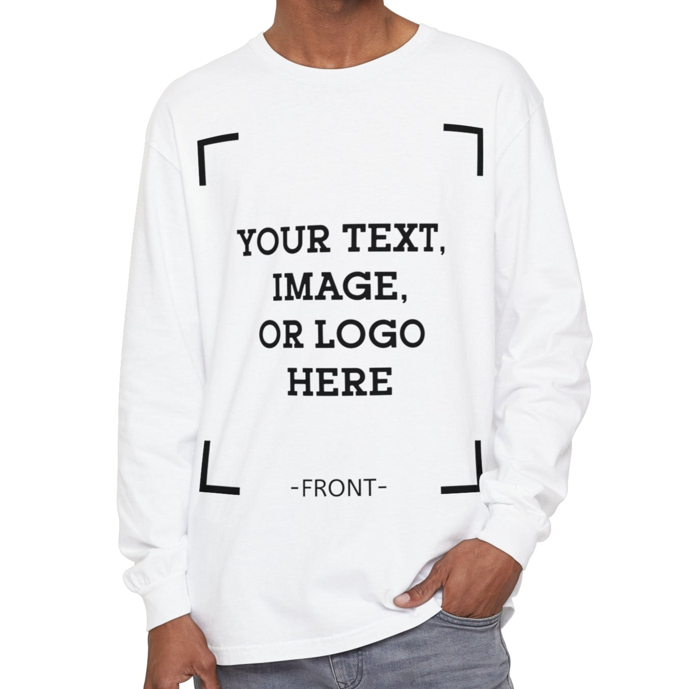 Personalized Long Sleeve Shirt with Custom Print