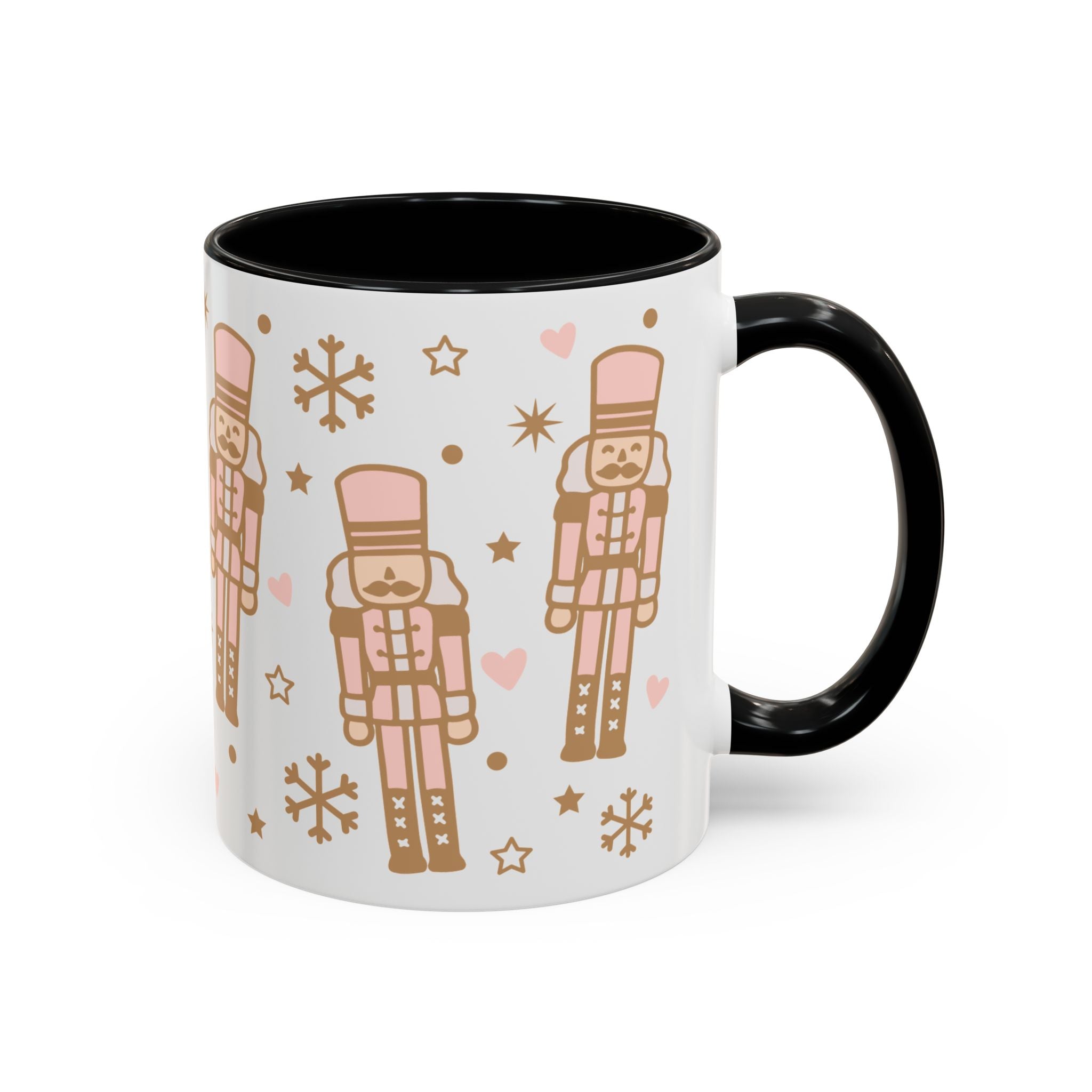 Nutcrackers and Snowflakes, Christmas Wrap-Around Mug-Mug-Wild Pour