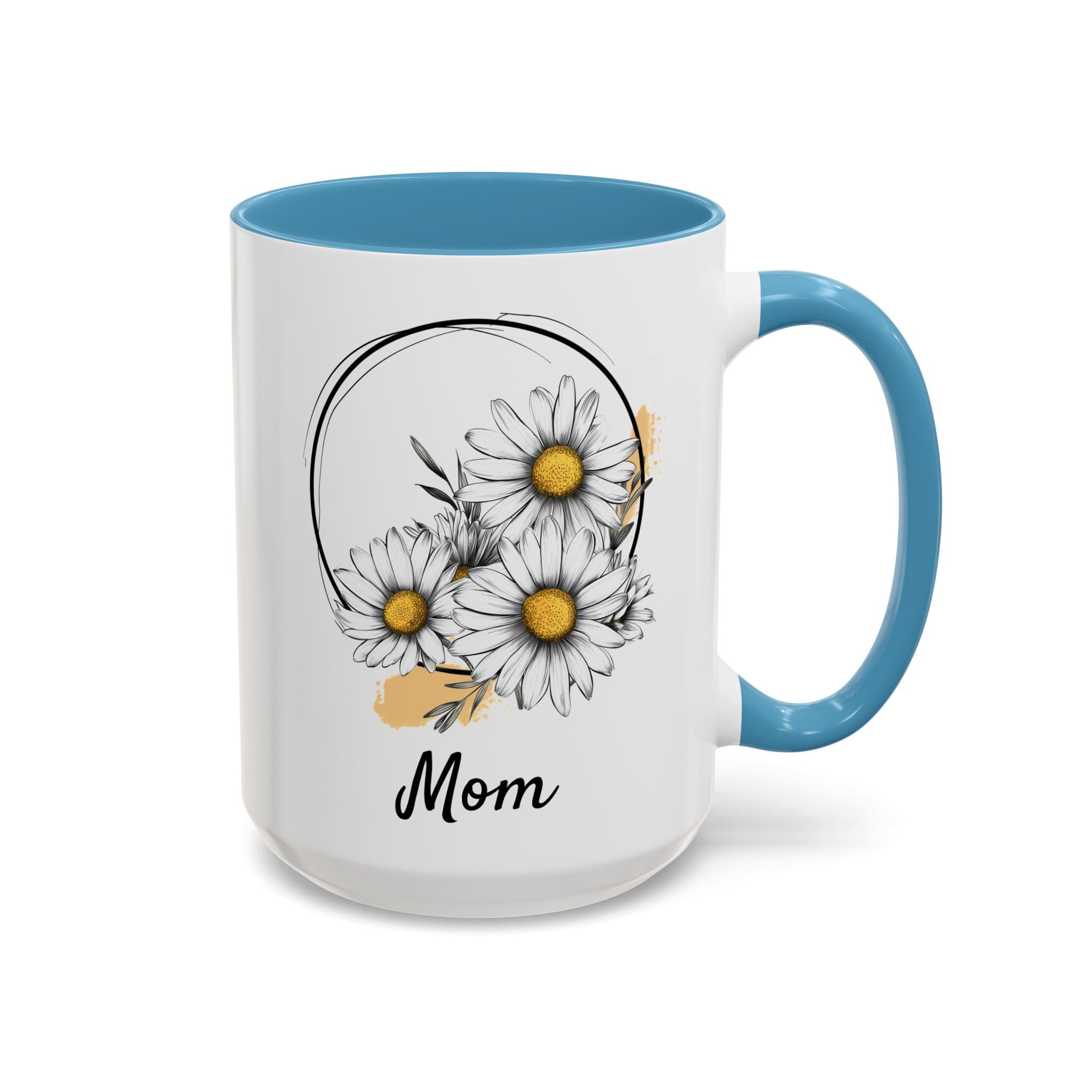 April Daisy, Personalized Birth Month Mug-Mug-Wild Pour