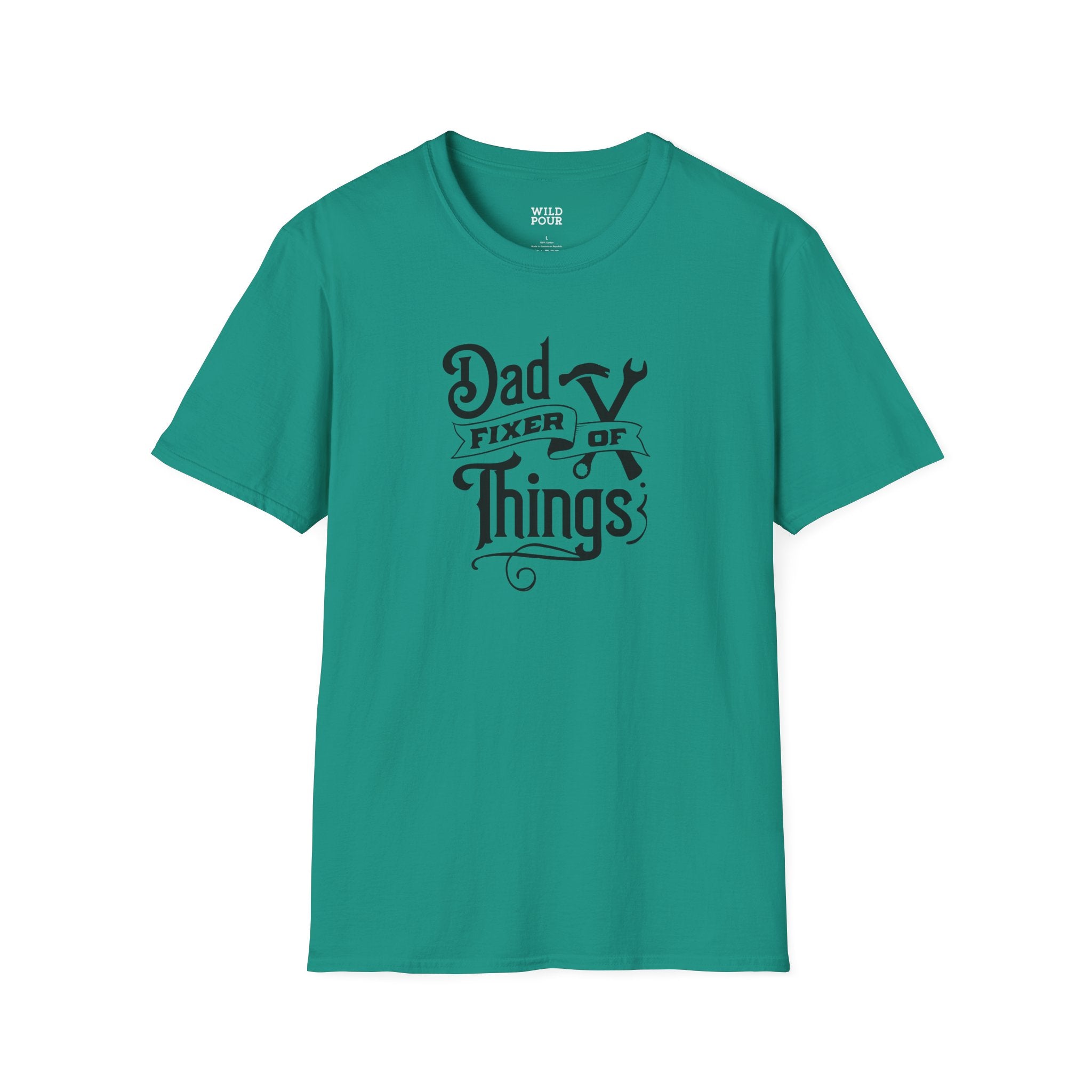 Dad, Fixer of Things Tee-Adult Tees-Wild Pour