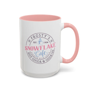 Frosty's Snowflake Cafe, Snowman Mug-Mug-Wild Pour