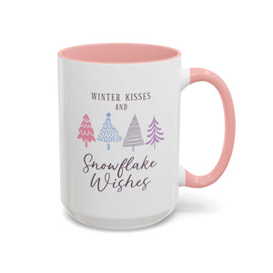 Winter Kisses and Snowflake Wishes Mug-Mug-Wild Pour