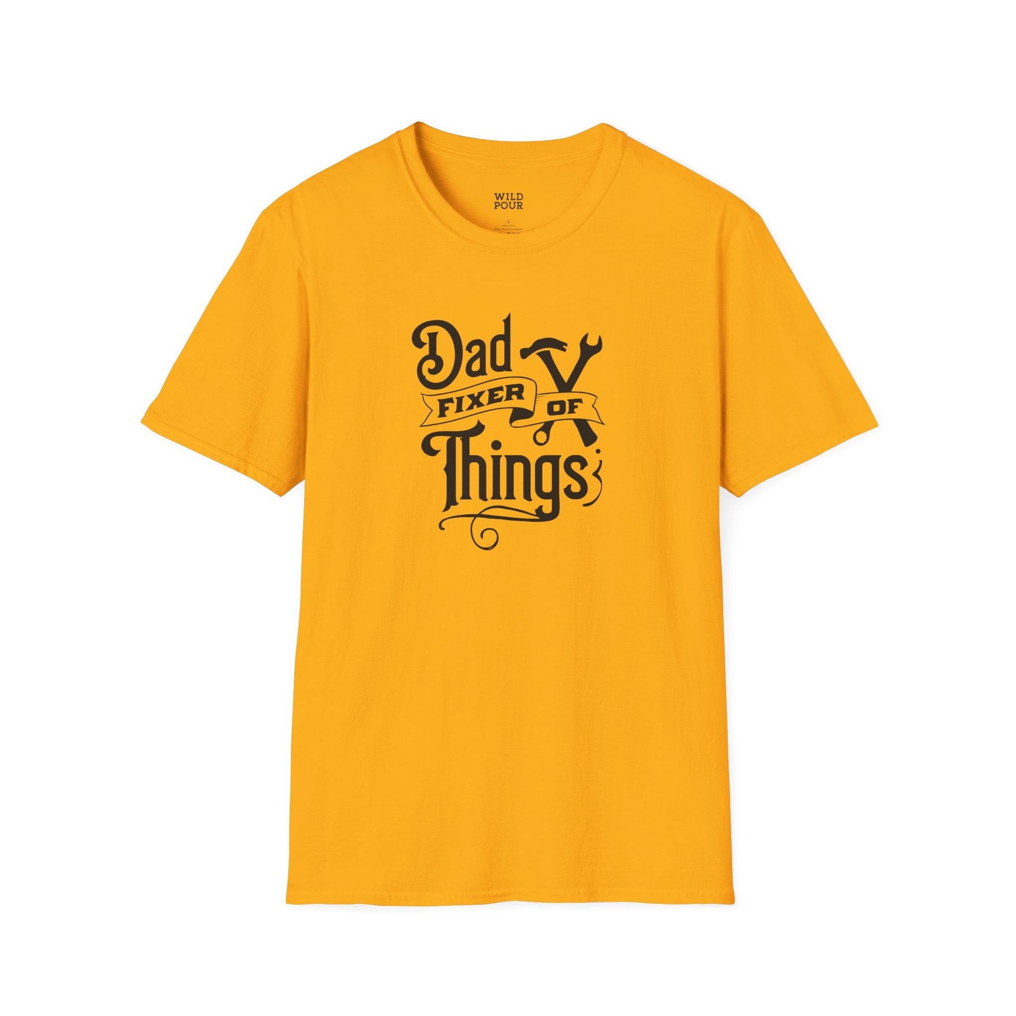 Dad, Fixer of Things Tee-Adult Tees-Wild Pour