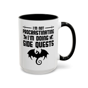 I'm Not Procrastinating, I'm Doing Side Quests, Gaming Mug-Mug-Wild Pour