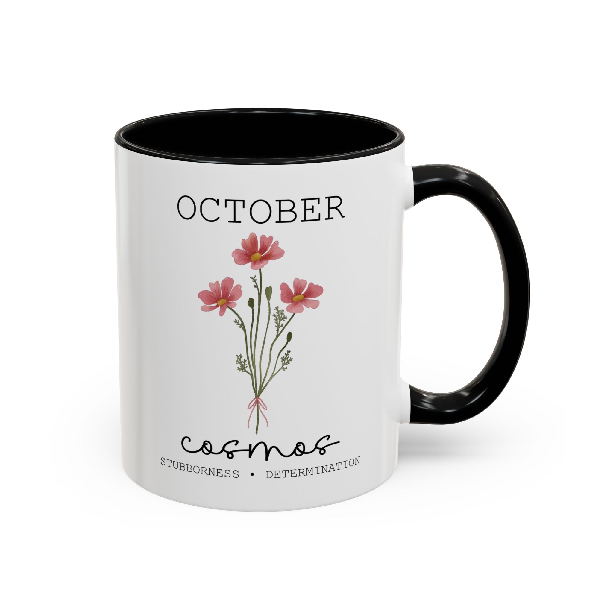 October Cosmos, Virtues Birth Month Mug-Mug-Wild Pour