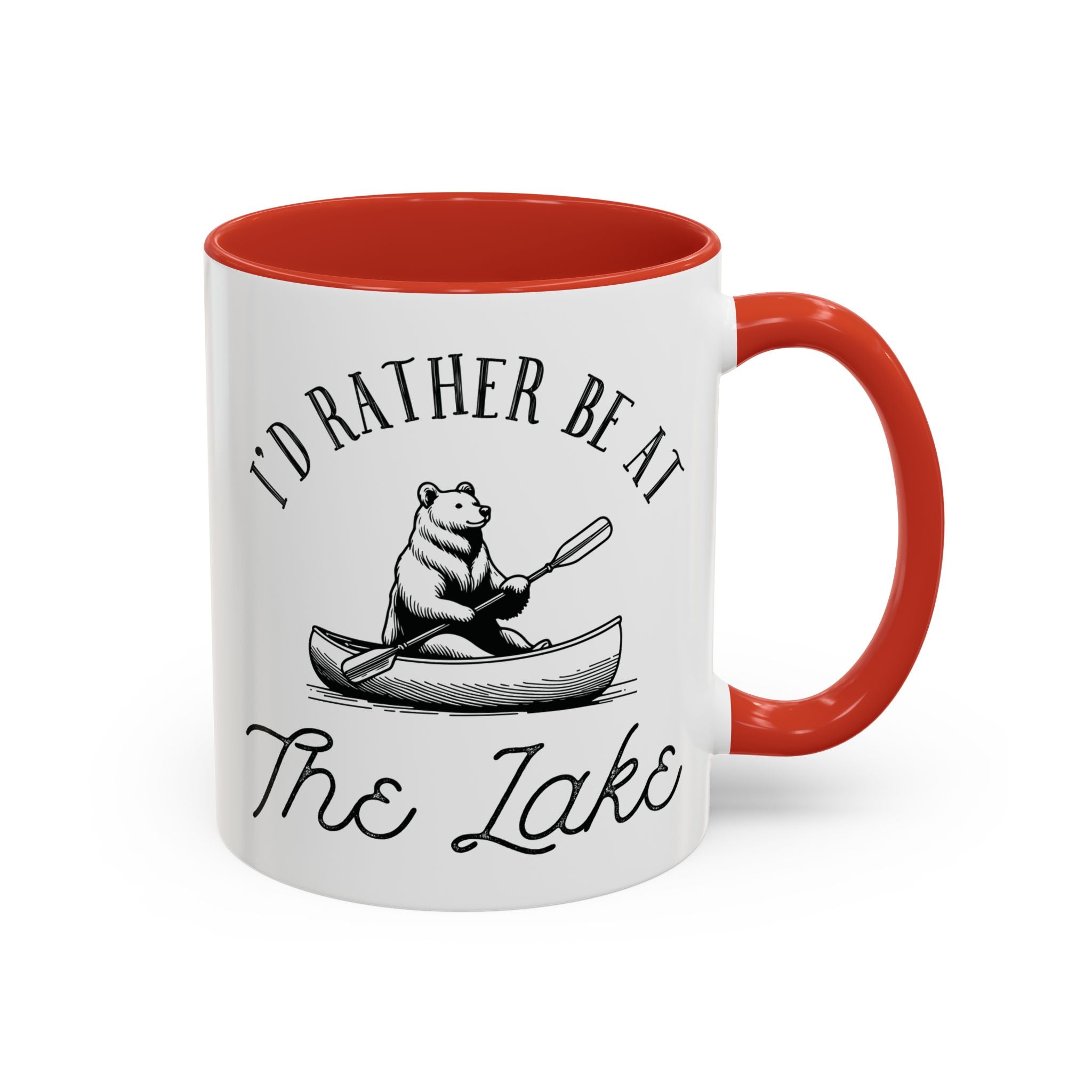 I'd Rather Be At The Lake, Summer Bear Mug