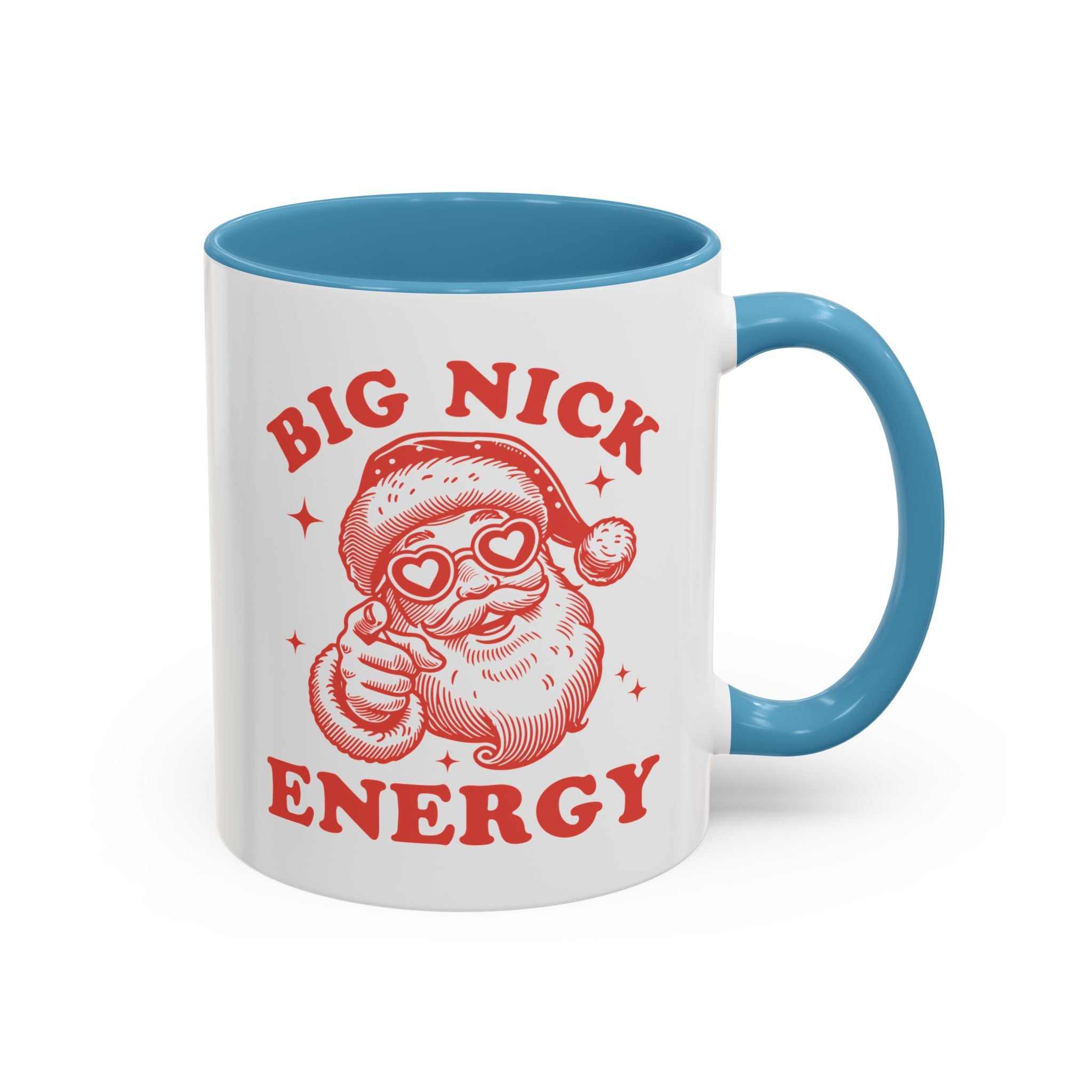 Big Nick Energy, Funny Santa Mug-Mug-Wild Pour