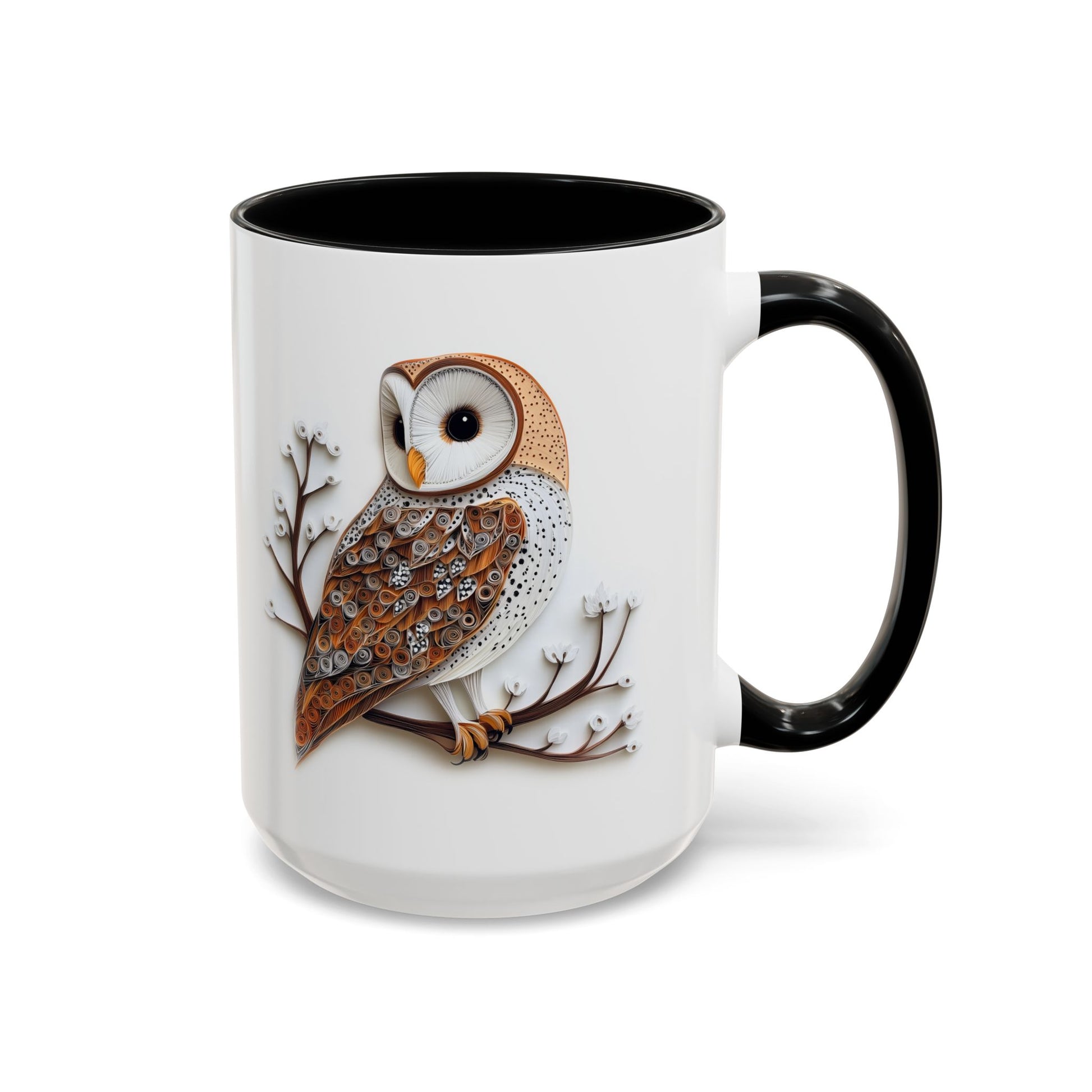 Spotted Barn Owl Mug