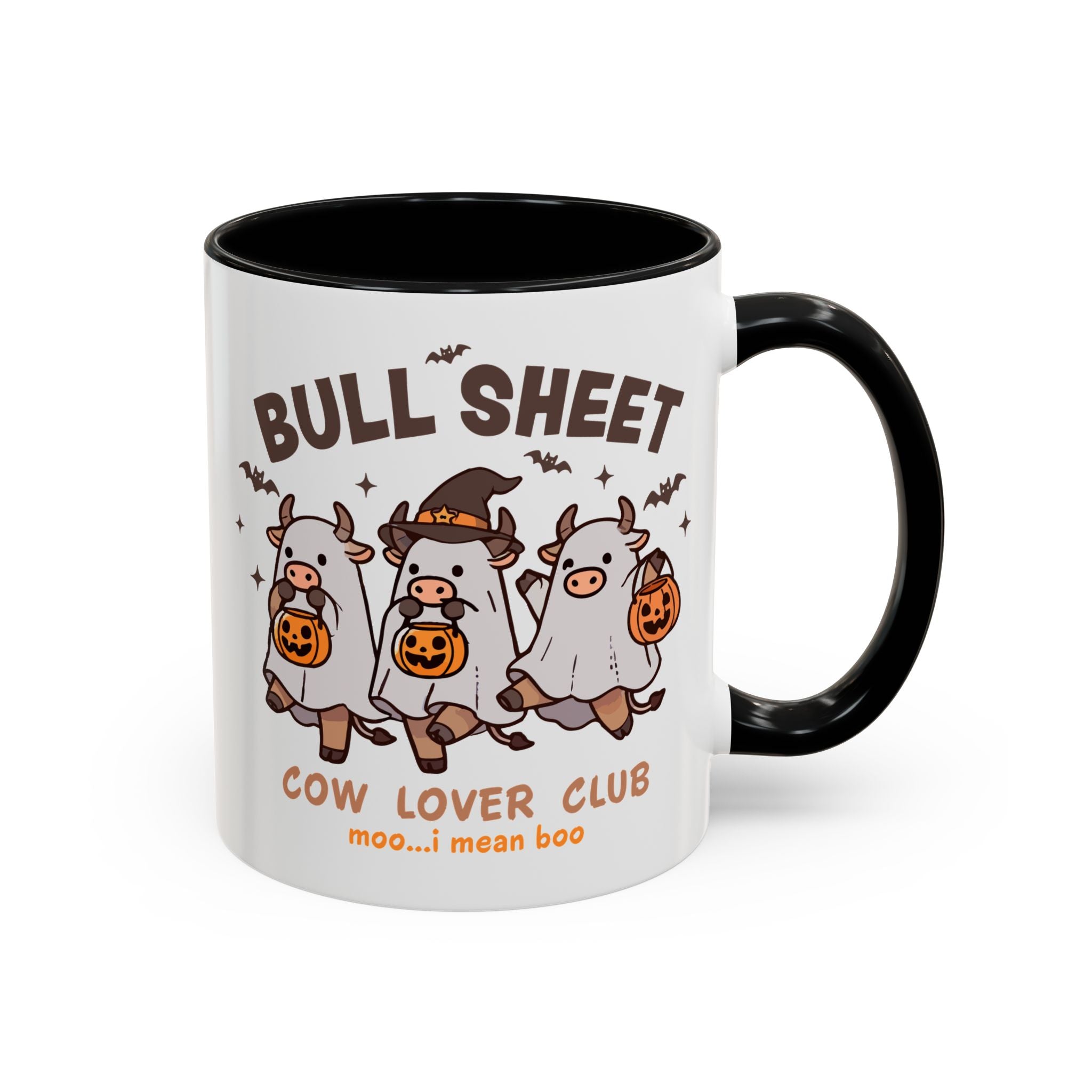 Bull Sheet Cow Lover Club Mug-Mug-Wild Pour