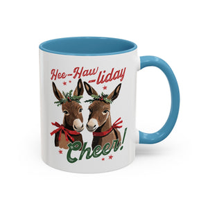 Hee-Haw-liday Holiday Cheer, Christmas Farm Animals Donkey Mug-Mug-Wild Pour